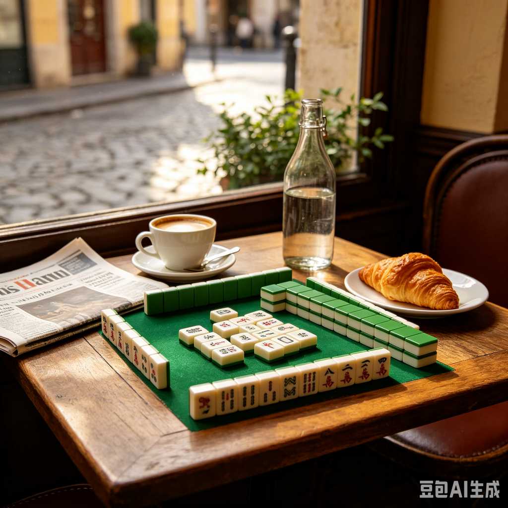 minimalist mahjong tiles