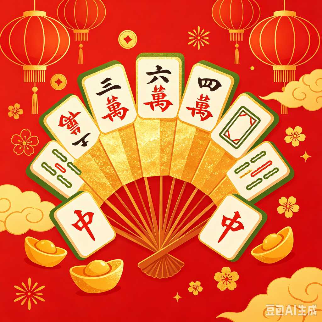 unique design mahjong set