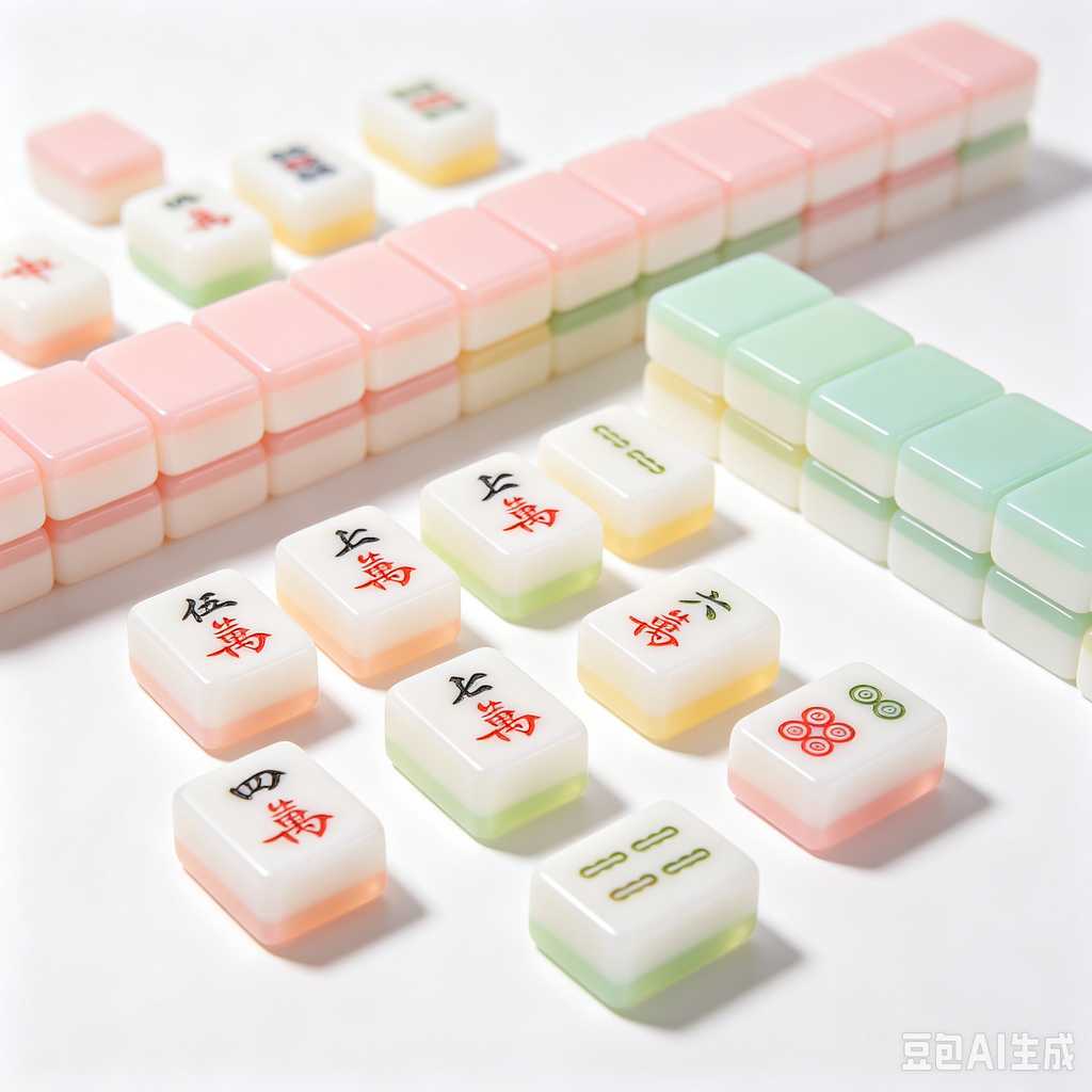 special color mahjong set gift